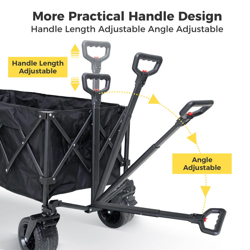Load image into Gallery viewer, FUNDANGO Folding Wagon 180L Dual Chassis Camping Wagon