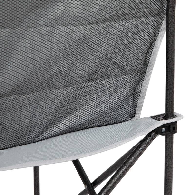 Load image into Gallery viewer, FUNDANGO Horizon Bliss P2 Double Folding Camping Loveseat | 2-Person Padded Outdoor Couch with Cup Holders, Heavy Duty 880lb Capacity Portable Bench for Beach, Picnic & Tailgating