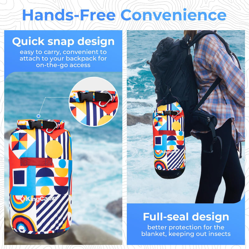 Load image into Gallery viewer, KingCamp BLANKET SMART 150 XL Lightweight Camping Blanket