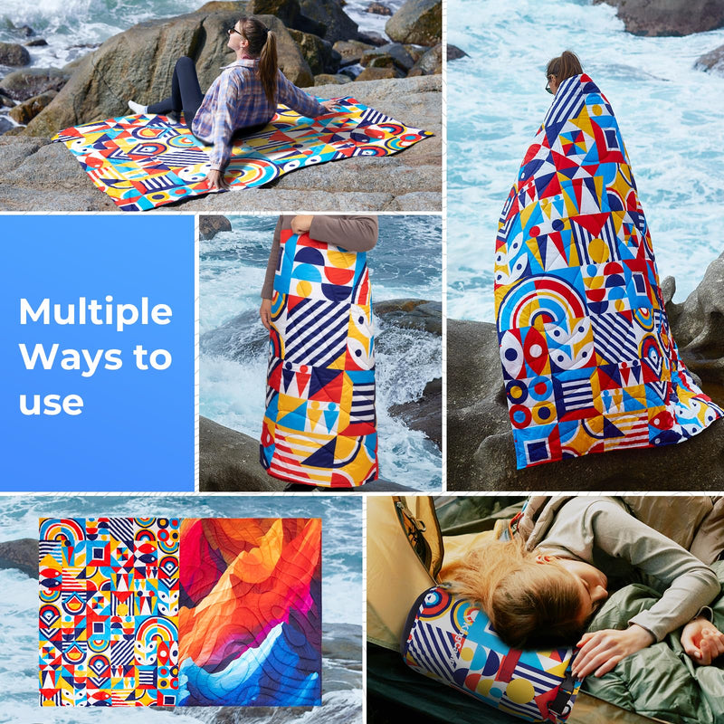 Load image into Gallery viewer, KingCamp BLANKET SMART 150 XL Lightweight Camping Blanket