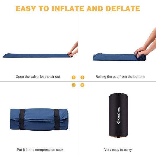 KingCamp DELUXE DOUBLE 10.0 Double Air Pad