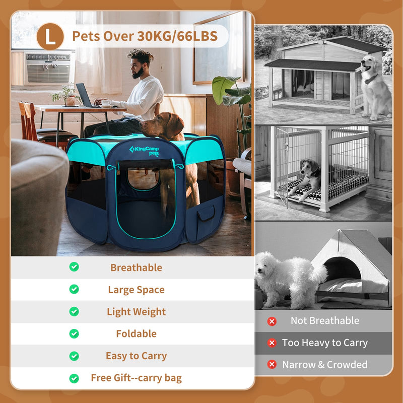 Load image into Gallery viewer, KingCamp PETS ANCONA Dog Playpen Dog Tent