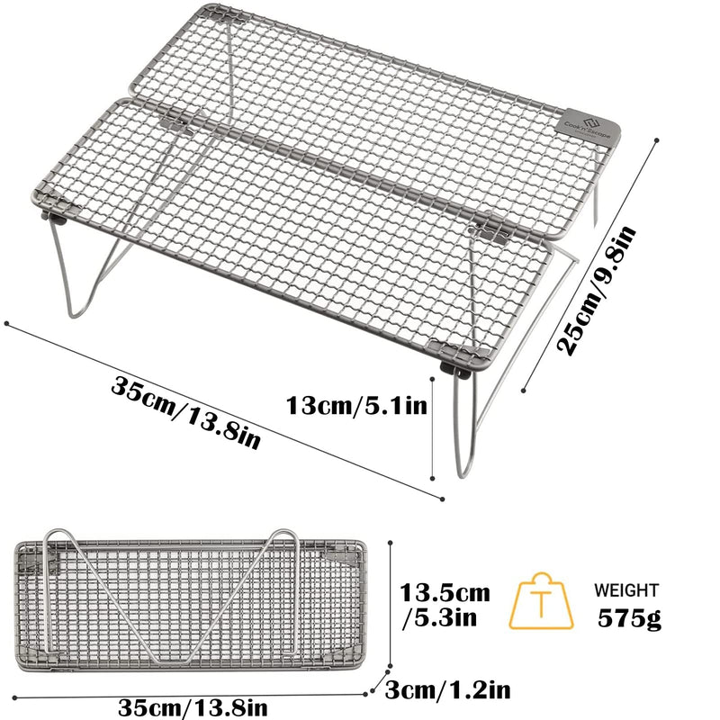 Load image into Gallery viewer, Cook&#39;n&#39;Escape POR-TABLE Titanium Grill
