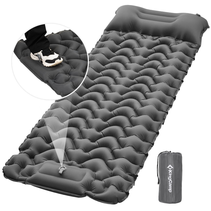 Load image into Gallery viewer, KingCamp DELUXE 10 Single Air Pad Inflatable Mattress