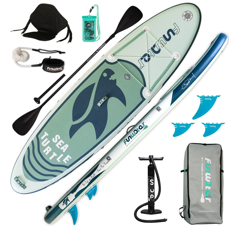 Load image into Gallery viewer, FunWater Inflatable Paddle Boards 10'6"