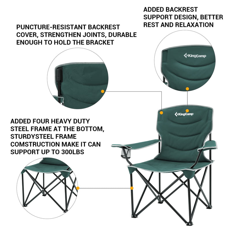 Load image into Gallery viewer, KingCamp Juniper Folding Camping Chair