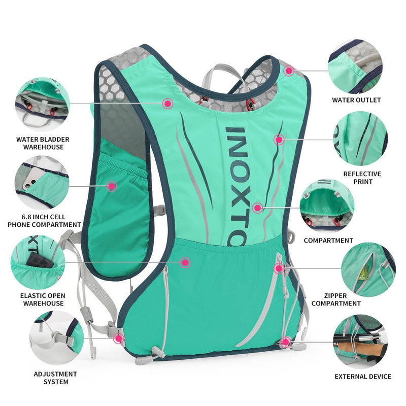 Load image into Gallery viewer, INOXTO Hydration Vest Backpack