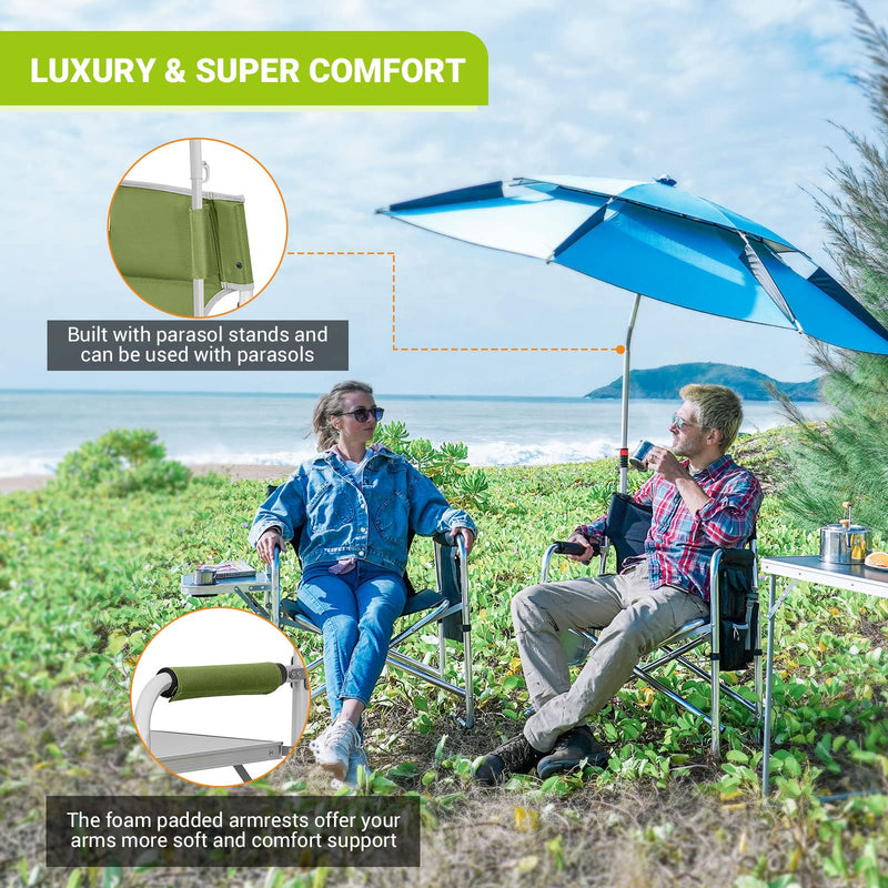 Cargue la imagen en el visor de la galería, FUNDANGO Lightweight Director's Chair