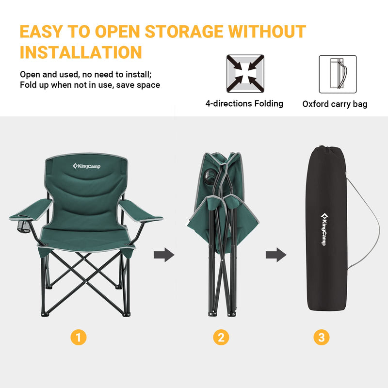 Load image into Gallery viewer, KingCamp Juniper Folding Camping Chair