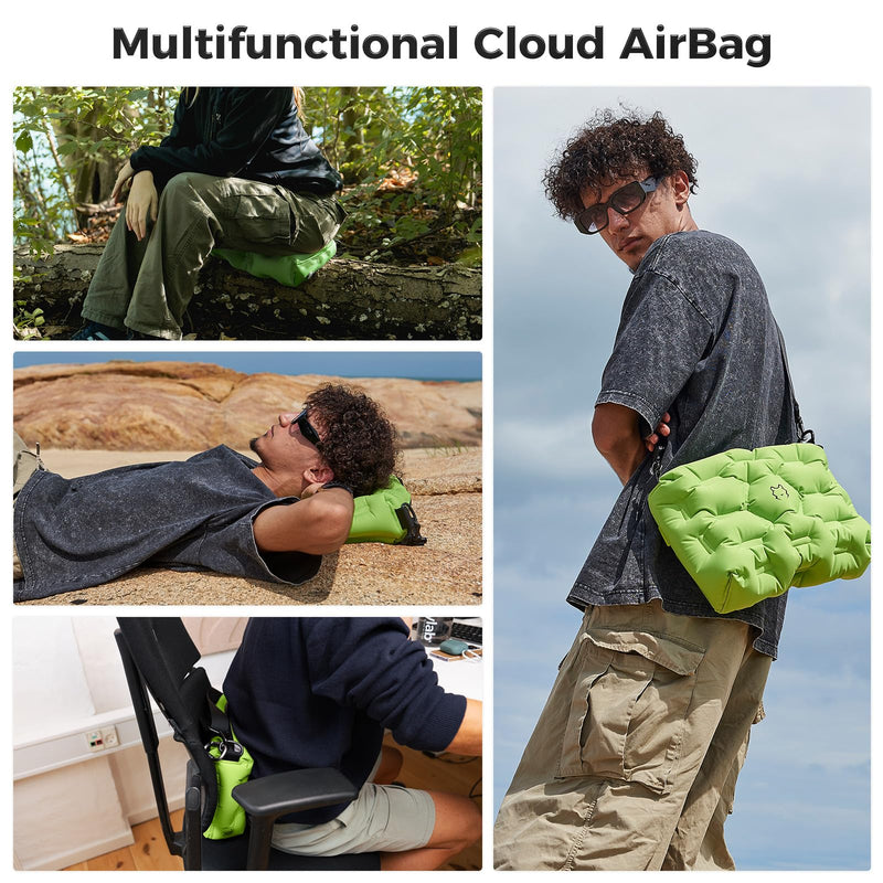 Load image into Gallery viewer, ATEPA Cloud AirBag 4-in-1 Inflatable Messenger Bag