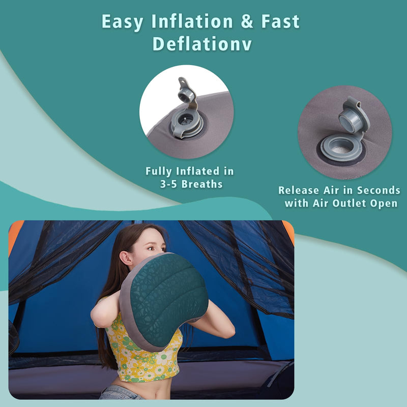 Load image into Gallery viewer, Airelax Ultra Light Inflatable Outdoor Camping Pillow for Neck and Waist Support