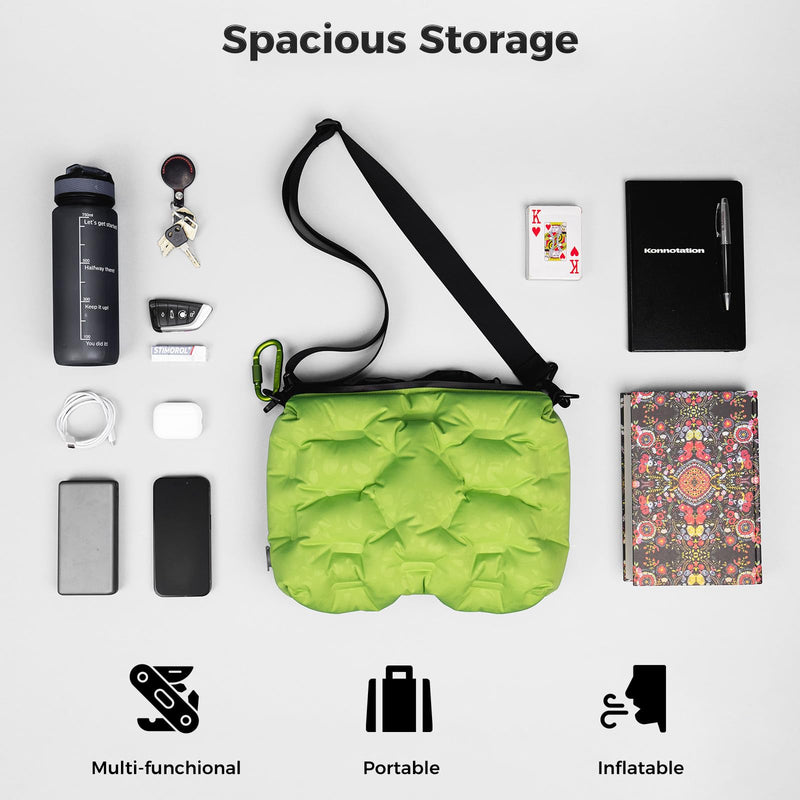 Load image into Gallery viewer, ATEPA Cloud AirBag 4-in-1 Inflatable Messenger Bag