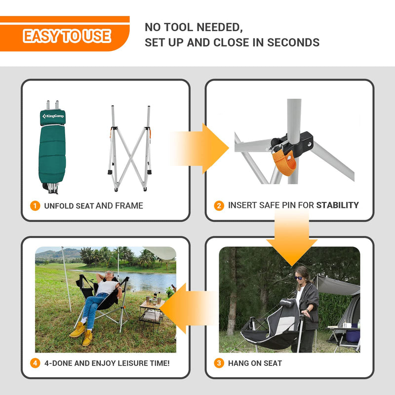 Load image into Gallery viewer, KingCamp Hammock Chair