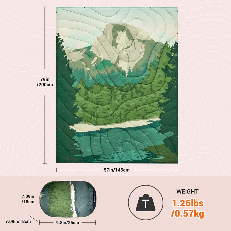 Load image into Gallery viewer, KingCamp Ultra-Lightweight Camping Blanket