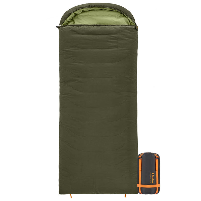 Load image into Gallery viewer, KingCamp Ultralight Down Sleeping Bag with Compression Sack
