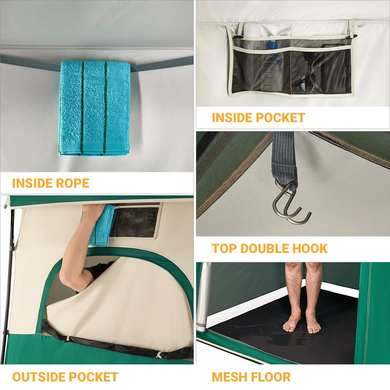 Cargue la imagen en el visor de la galería, Refugio de privacidad para carpa de ducha KingCamp MARASUSA