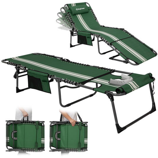 KingCamp MAGNOLIA B10 Backpack Chaise Lounge With Face Hole