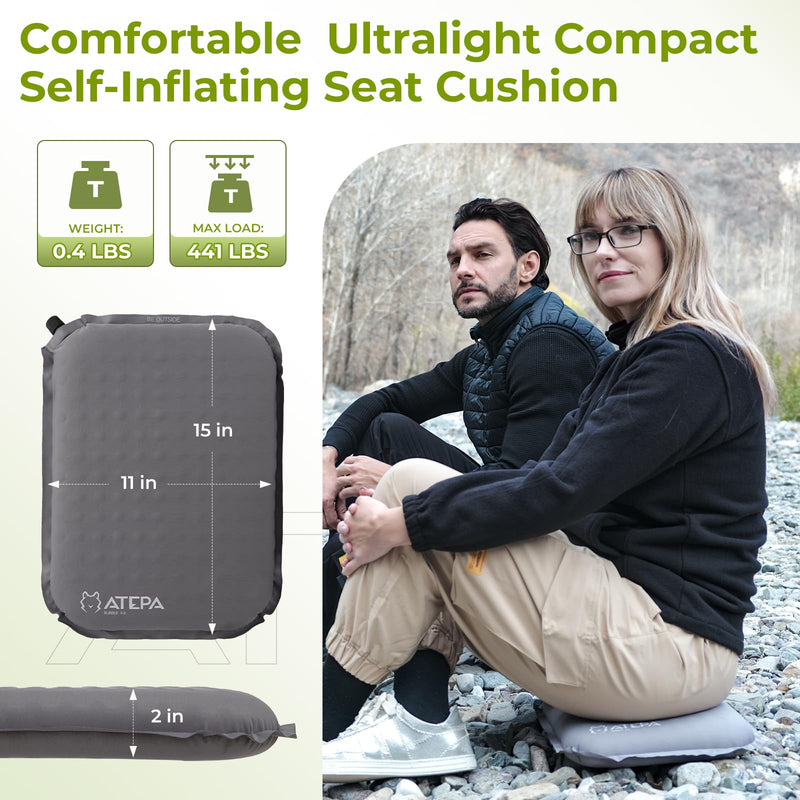 Cargue la imagen en el visor de la galería, ATEPA BUBBLE 5.0 Trail Seat Inflatable Seat Cushion