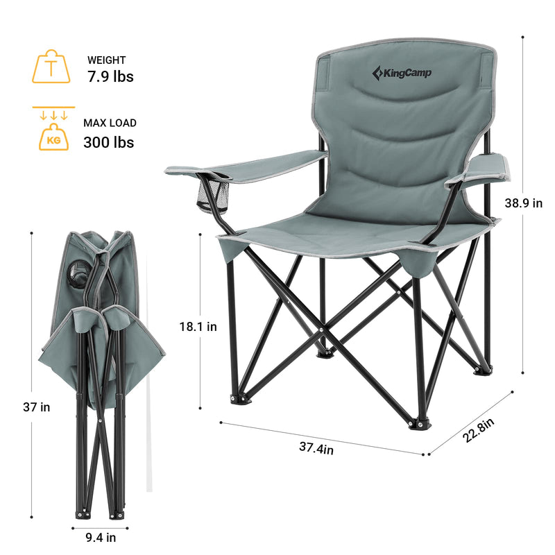 Load image into Gallery viewer, KingCamp Juniper Folding Camping Chair
