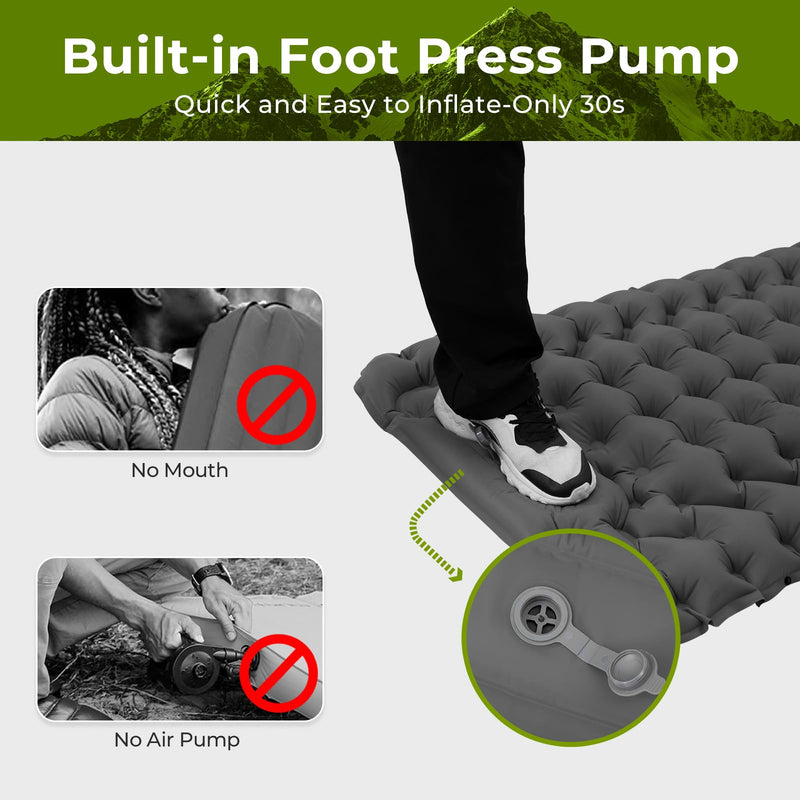 Load image into Gallery viewer, ATEPA DELUXE 7 Single Air Pad Camping Mattress