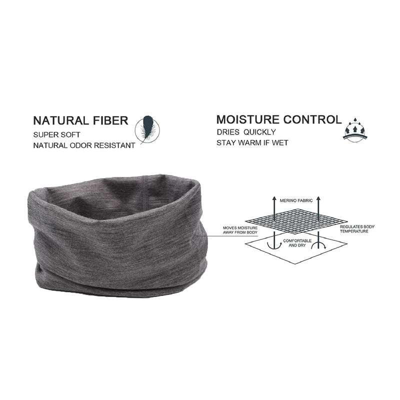 Cargue la imagen en el visor de la galería, METARINO Polainas de cuello Calentador de cuello de lana Mascarilla facial ligera