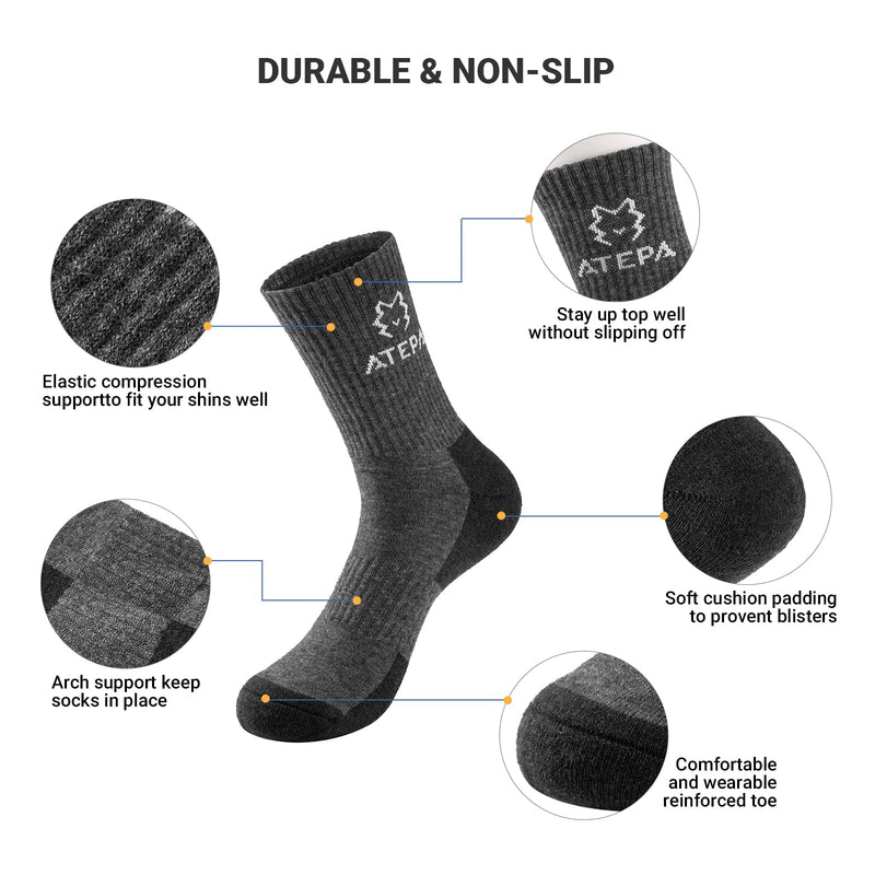 Load image into Gallery viewer, ATEPA Wool Socks (1 Pair)