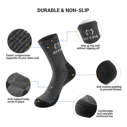ATEPA Wool Socks (1 Pair)