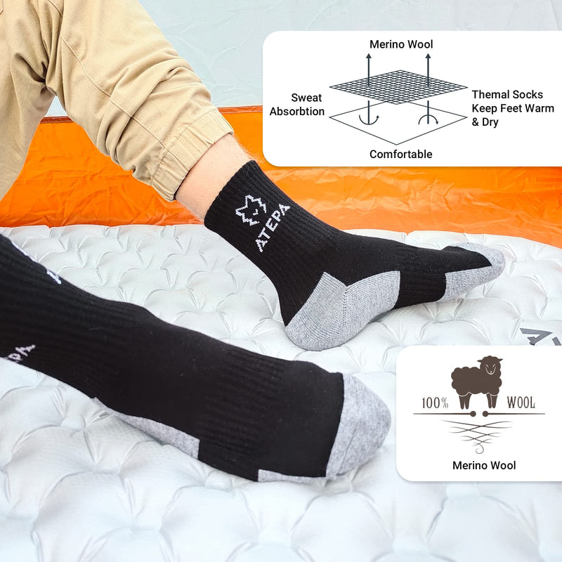 Load image into Gallery viewer, ATEPA Wool Socks (1 Pair)