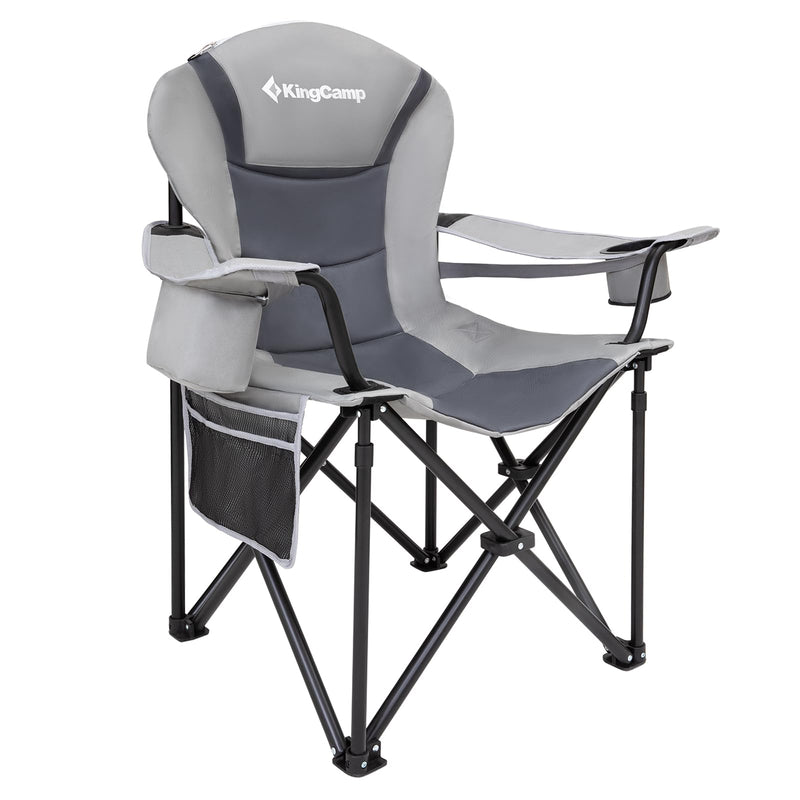Load image into Gallery viewer, KingCamp Camping Armchair Heavy Duty Ergonomic Padded Arm Chair