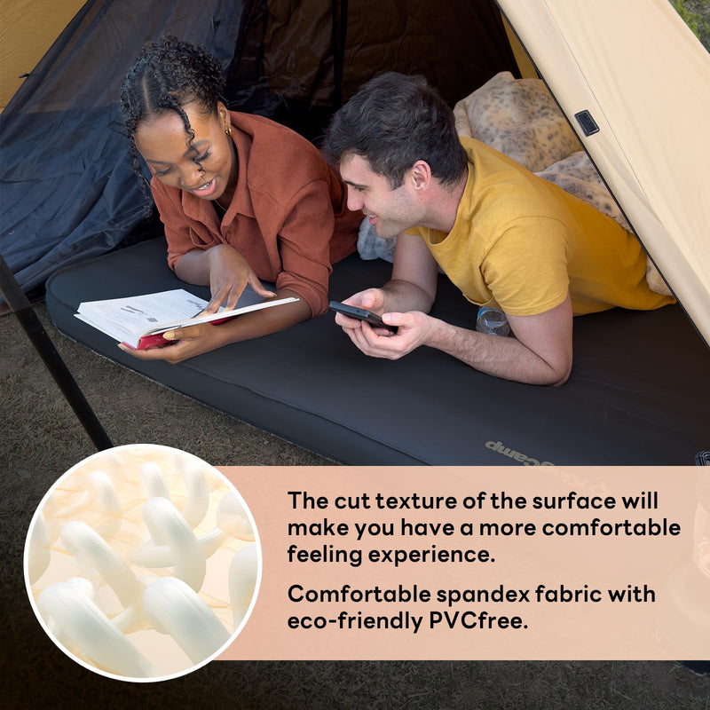 Laden Sie das Bild in Galerie -Viewer, KingCamp Self-Inflating Sleeping Pad with 3D Side Walls