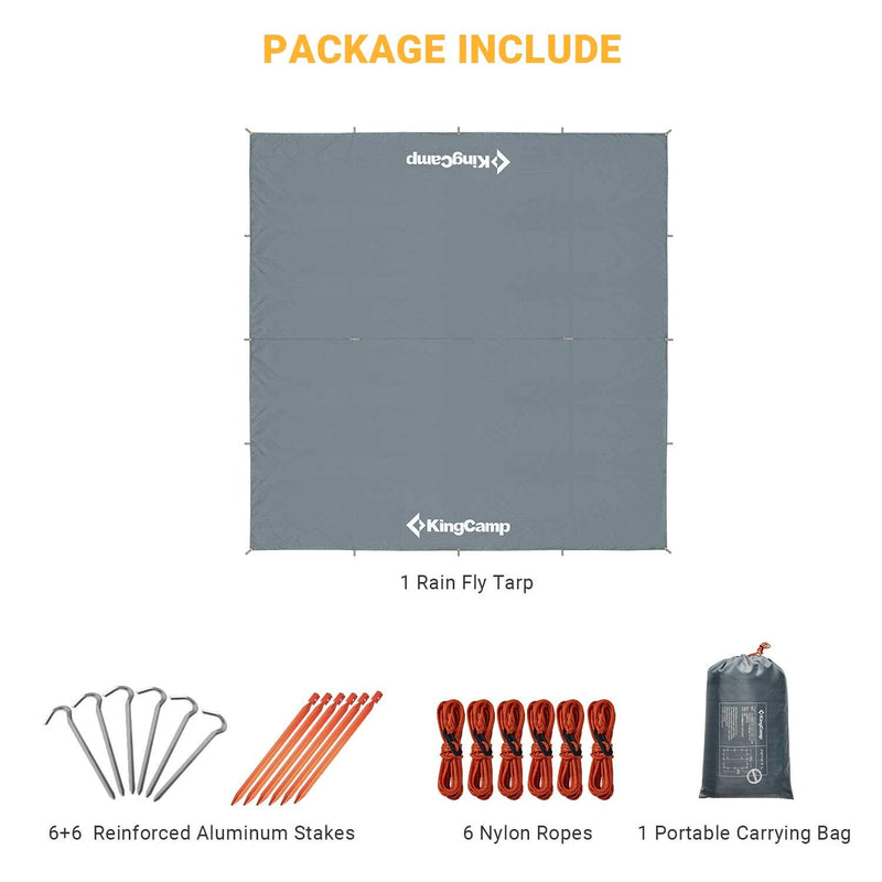 Load image into Gallery viewer, KingCamp Rimini L Tarp Camping Tarp
