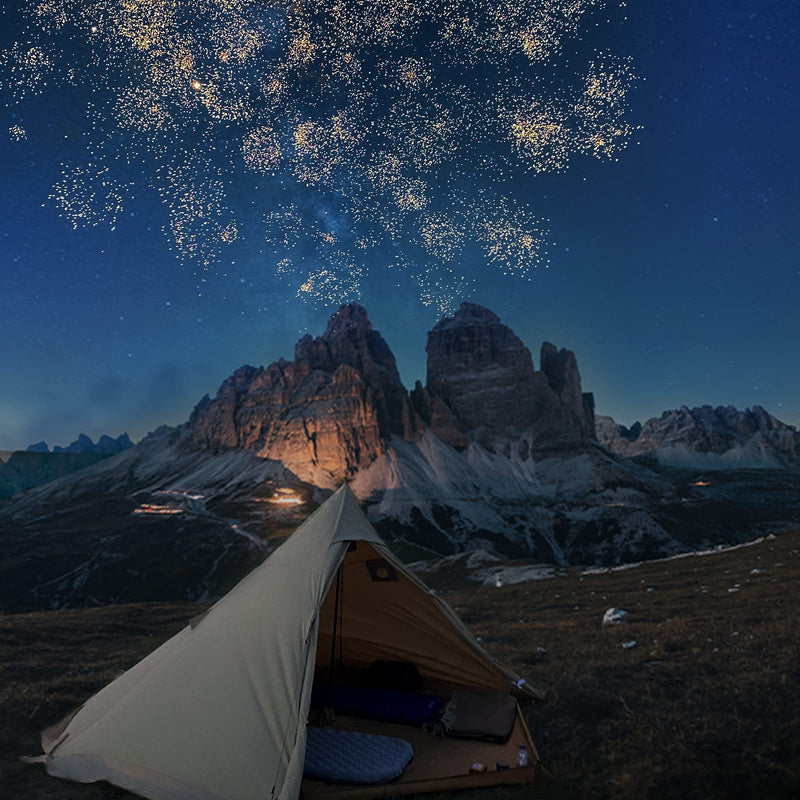 Load image into Gallery viewer, KingCamp TURINO Canvas Teepee Hot Tent with Stove Jack