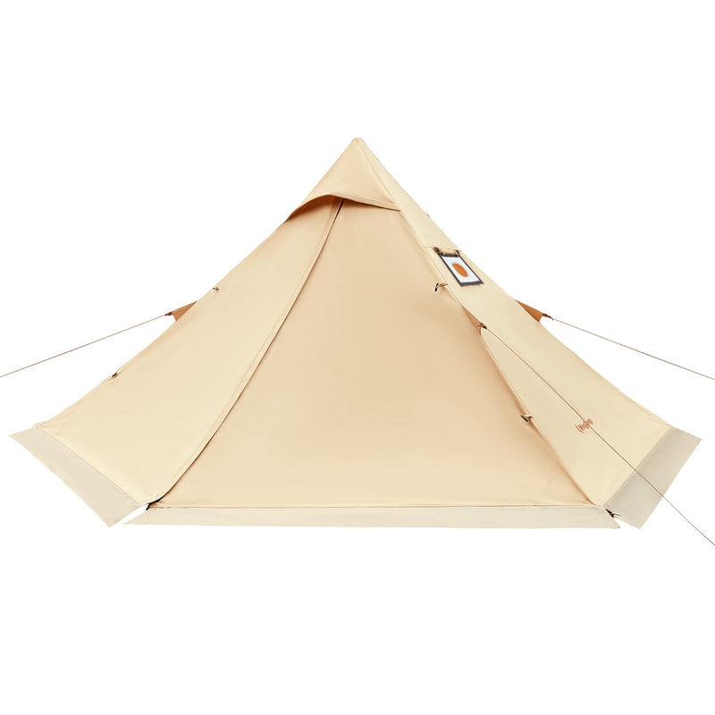 Laden Sie das Bild in Galerie -Viewer, KingCamp TURINO Canvas Teepee Hot Tent with Stove Jack