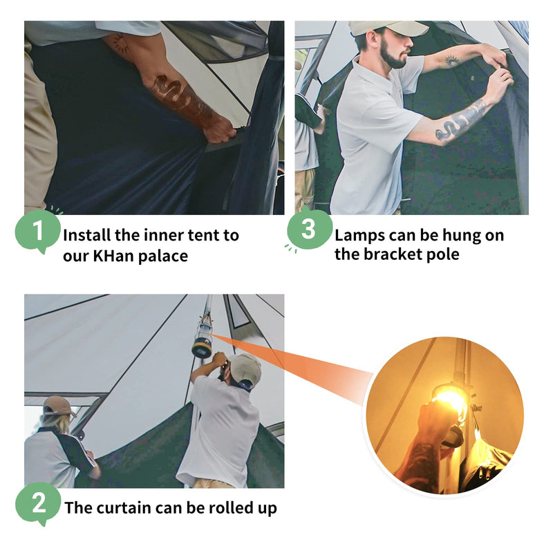 Load image into Gallery viewer, KingCamp KHAN Palace Inner