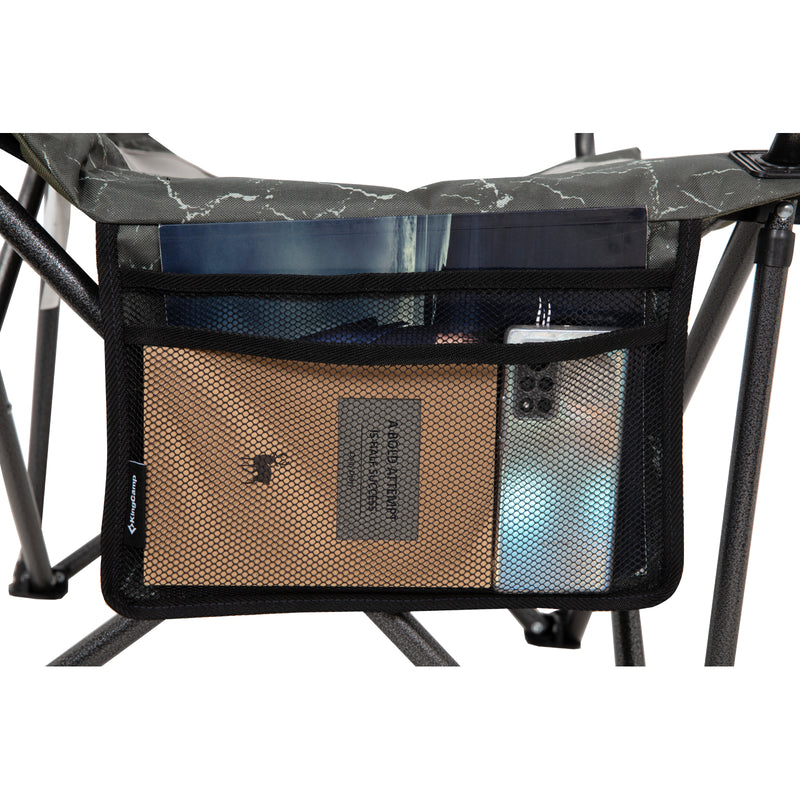 Load image into Gallery viewer, KingCamp JUNIPER C10 Oversized Folding Chair with Adjustable Lumbar Support