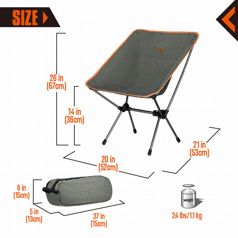 Load image into Gallery viewer, KingCamp Ultralight Camping Chair