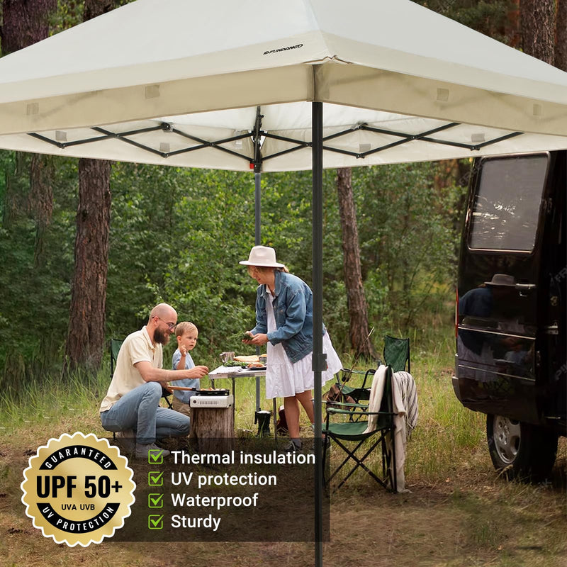 Load image into Gallery viewer, FUNDANGO 10x10ft Pop Up Outdoor Canopy Tent Sun Shelter Tent