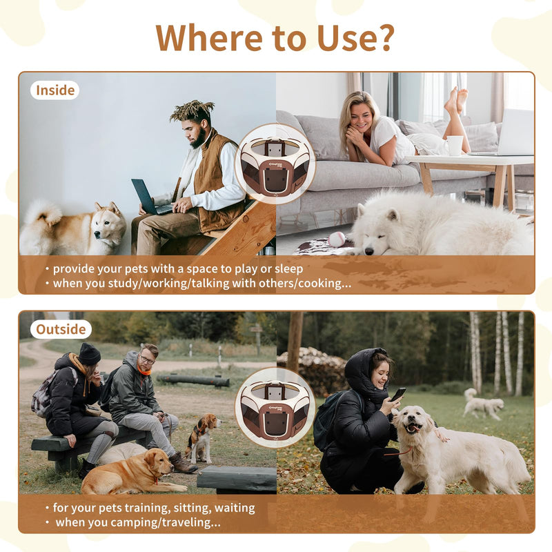 Load image into Gallery viewer, KingCamp PETS ANCONA Dog Playpen Dog Tent