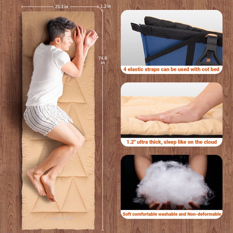 Load image into Gallery viewer, KingCamp Lightweight Cot Mat Camping Sleeping Pad