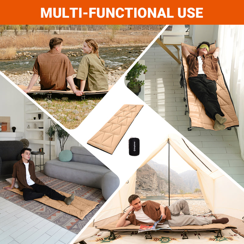 Load image into Gallery viewer, KingCamp Lightweight Cot Mat Camping Sleeping Pad