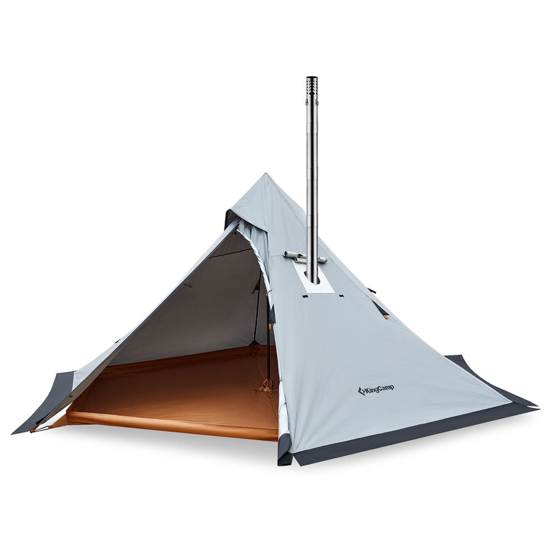 Load image into Gallery viewer, KingCamp Tipi Hot Tents with Stove Jack for 1-2 People