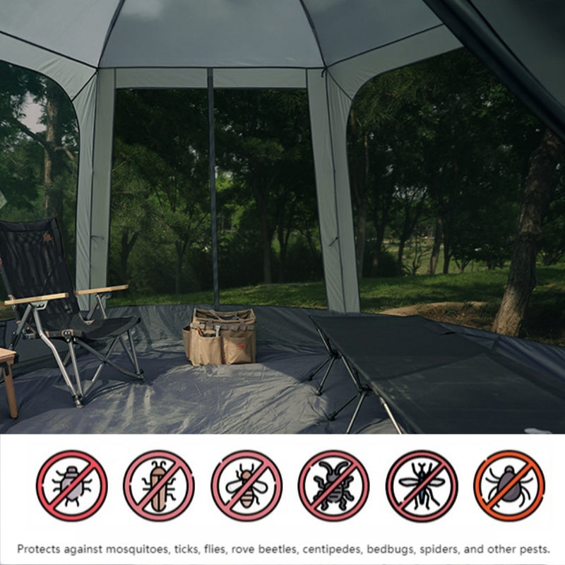 Load image into Gallery viewer, KingCamp CAIRO 6-Sided Screen Gauze Tent