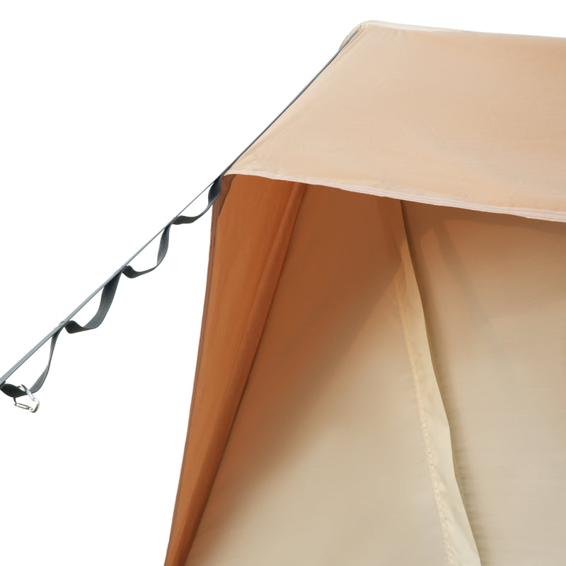 Load image into Gallery viewer, KingCamp MOUNTAIN IN C2 Canvas Cabin Tent 8' x 11' Wall Tent With Stove Jack