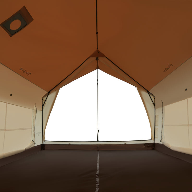 Load image into Gallery viewer, KingCamp MOUNTAIN IN C2 Canvas Cabin Tent 8' x 11' Wall Tent With Stove Jack