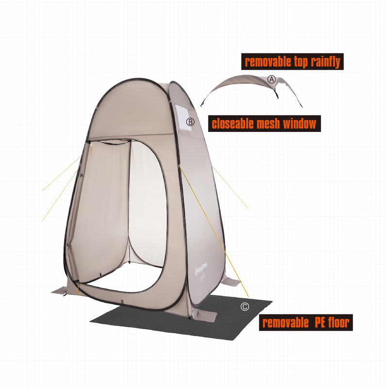 Load image into Gallery viewer, KingCamp Portable Showers & Privacy Enclosures