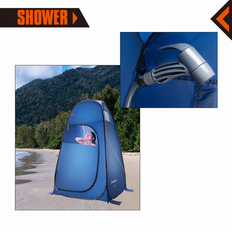 Load image into Gallery viewer, KingCamp Portable Showers & Privacy Enclosures