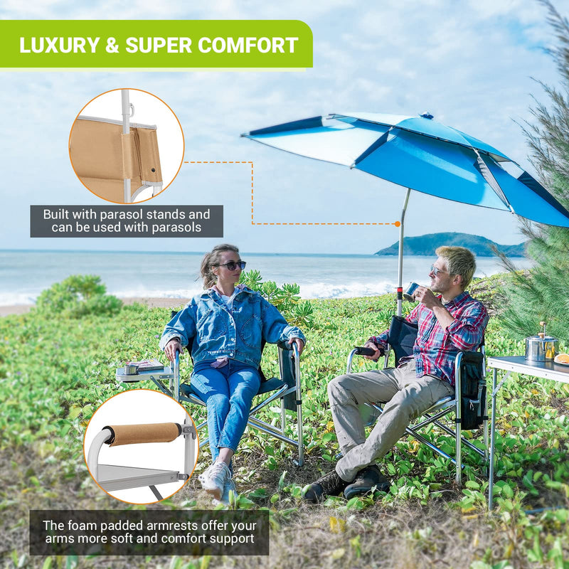 Cargue la imagen en el visor de la galería, FUNDANGO Lightweight Director's Chair