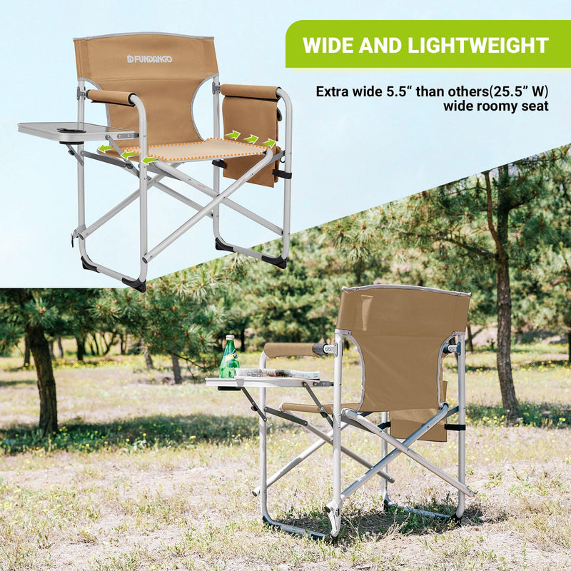 Cargue la imagen en el visor de la galería, FUNDANGO Lightweight Director's Chair