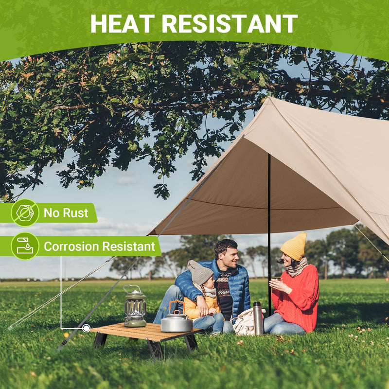 Cargue la imagen en el visor de la galería, Mesa de camping compacta y ultraligera ATEPA Mini Alunium Table L