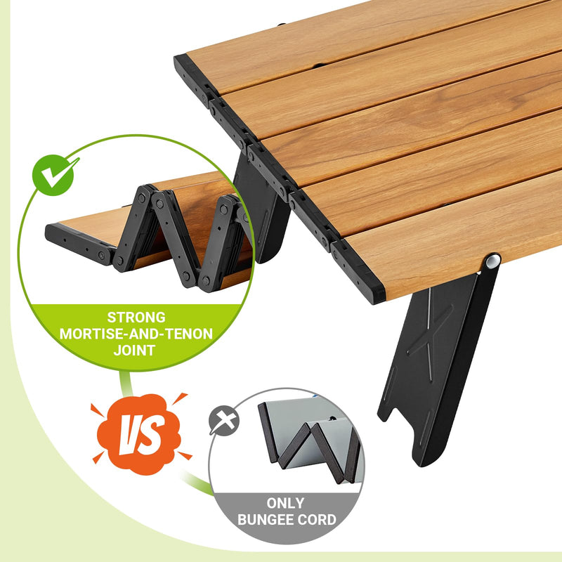 Load image into Gallery viewer, ATEPA Mini Alunium Table Heat Resistant